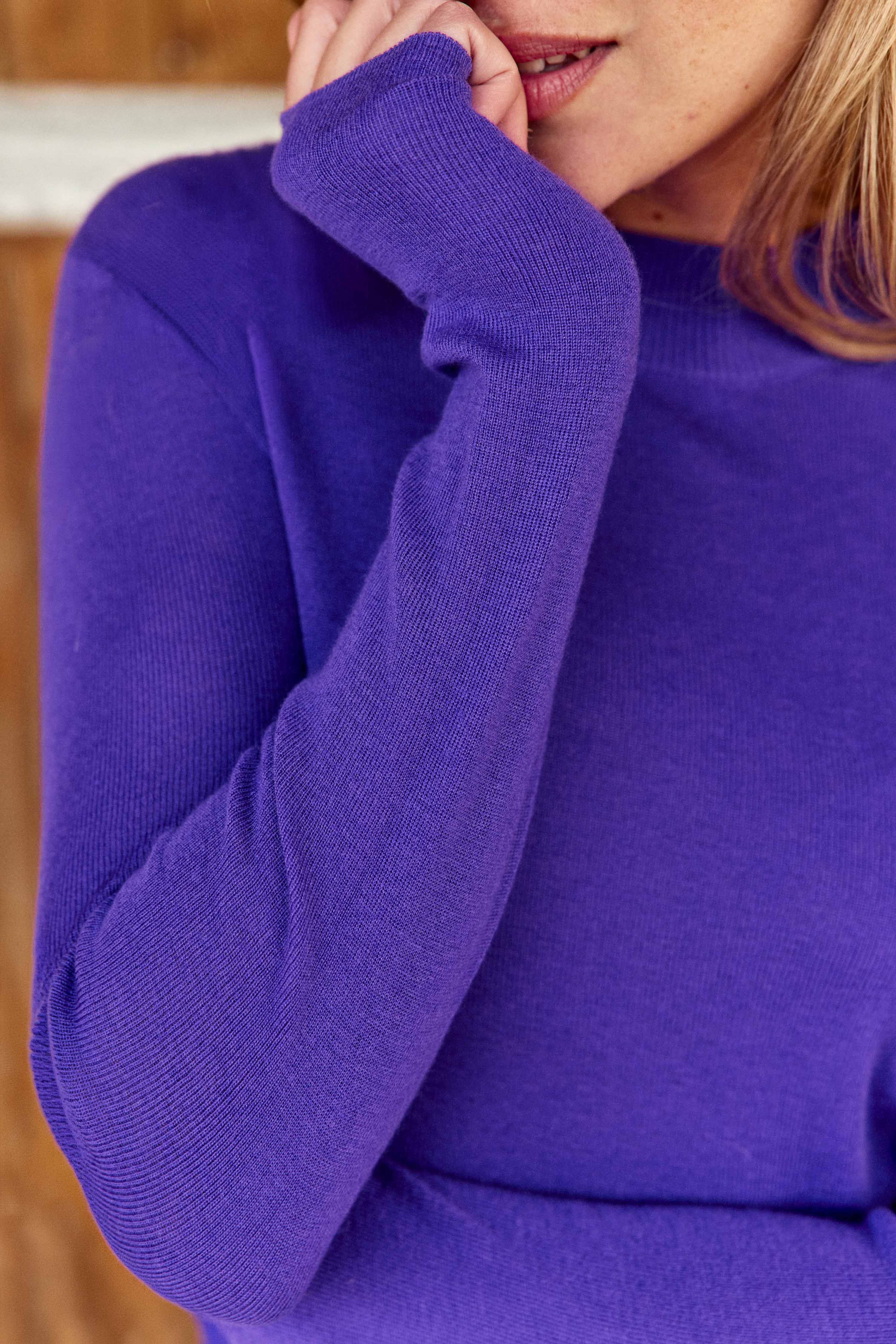 Mariona - Pull coupe droite