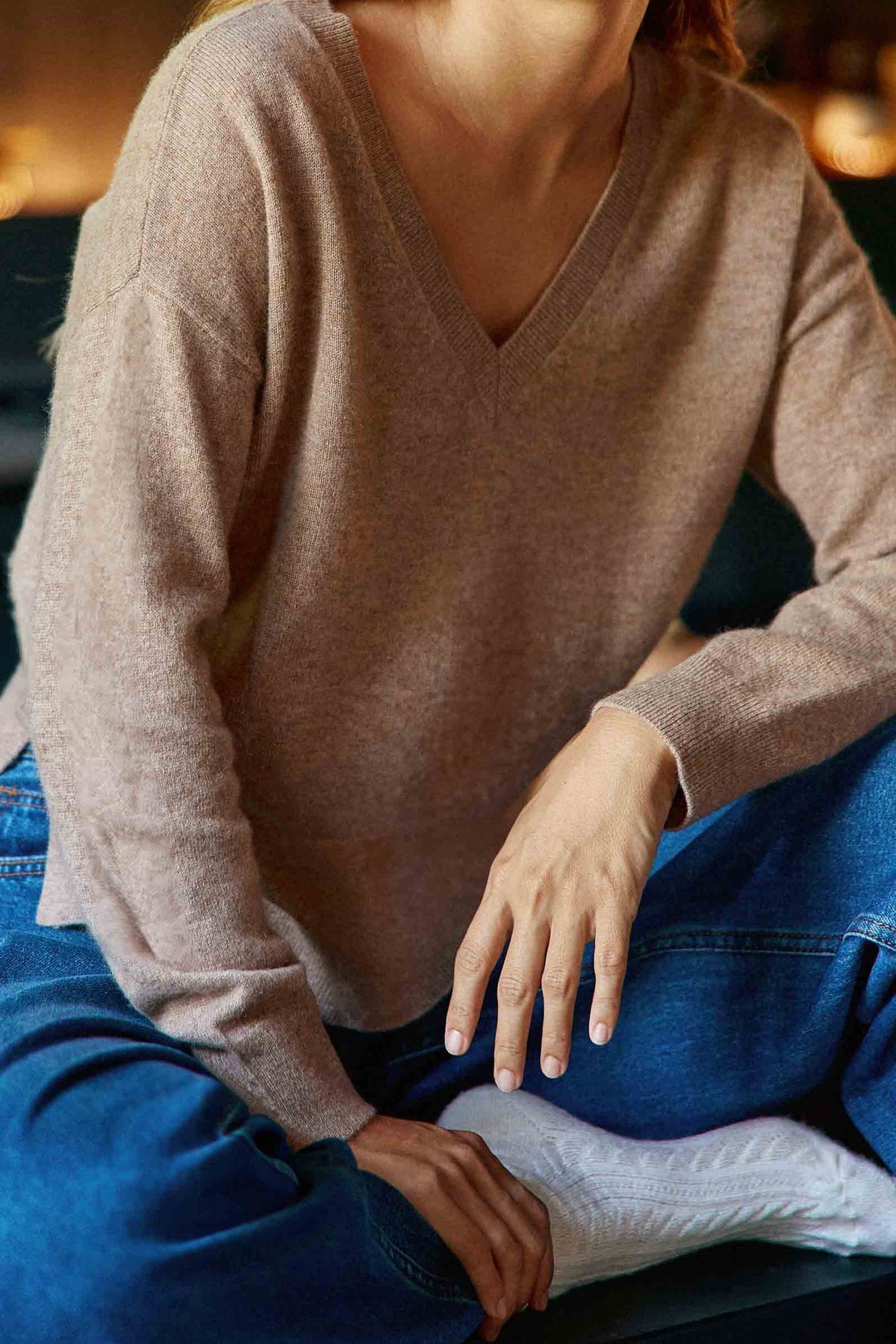 Melya - Pull cachemire
