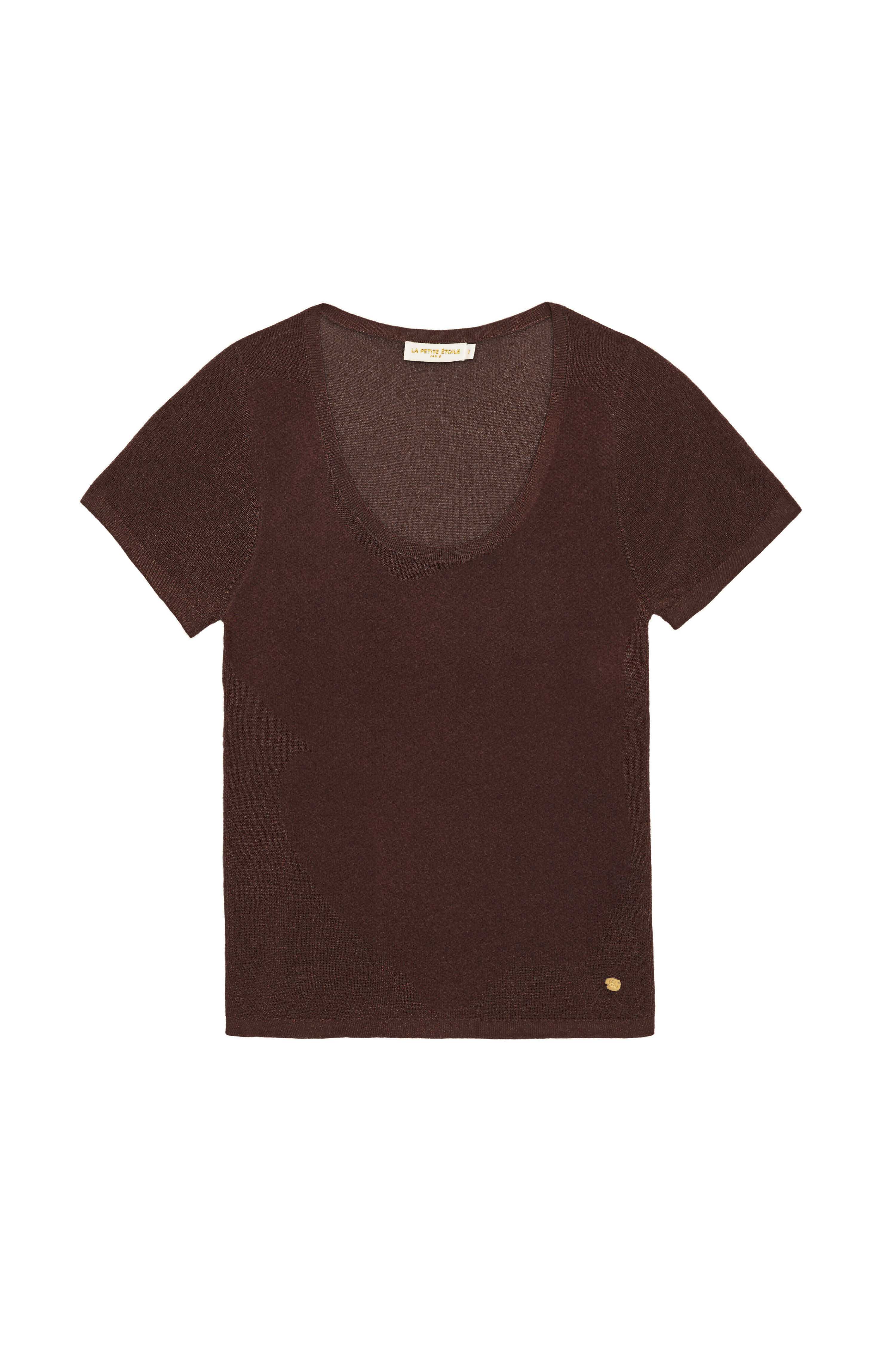 Mishan - T-shirt coupe droite