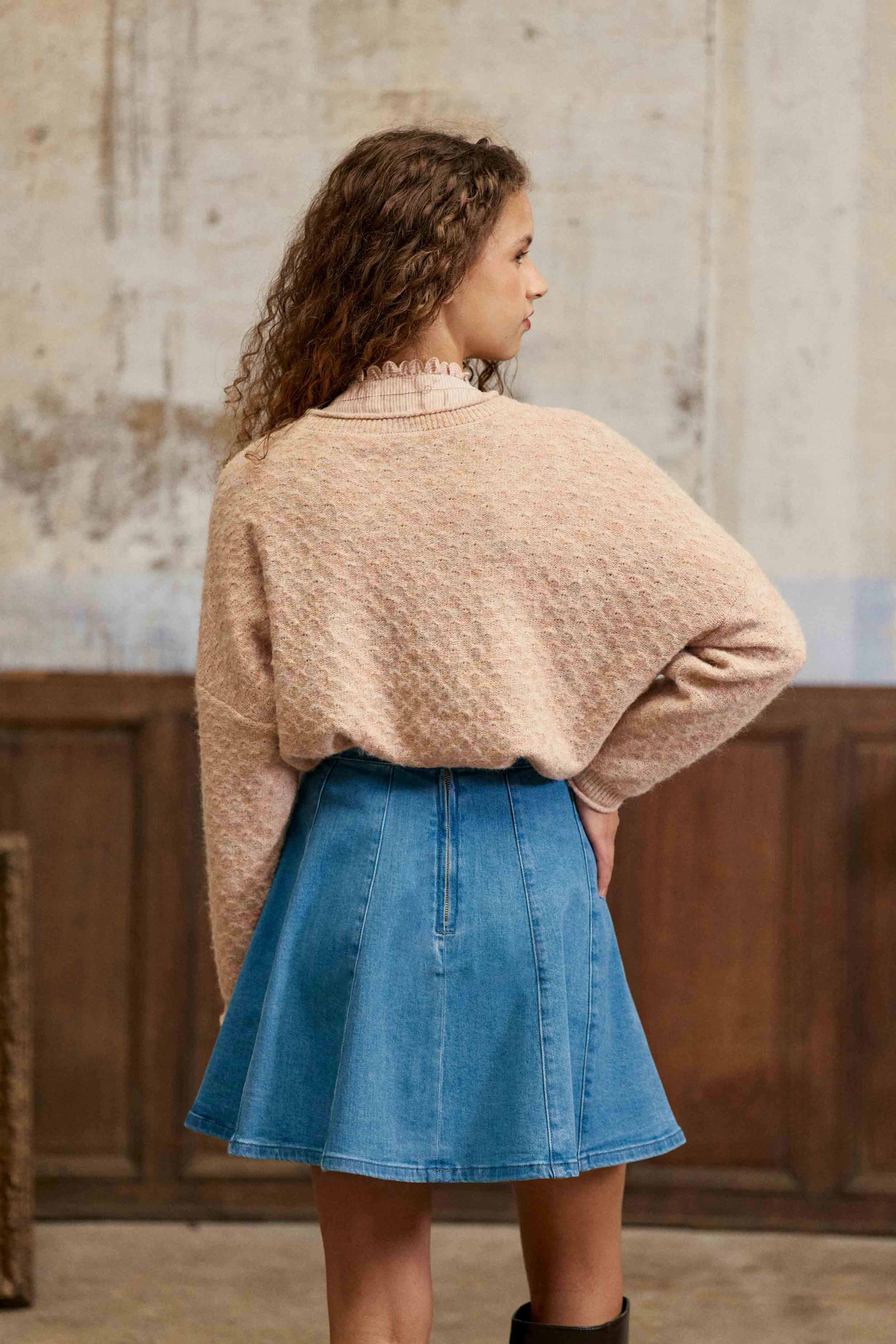 Mossy - Pull effet chiné