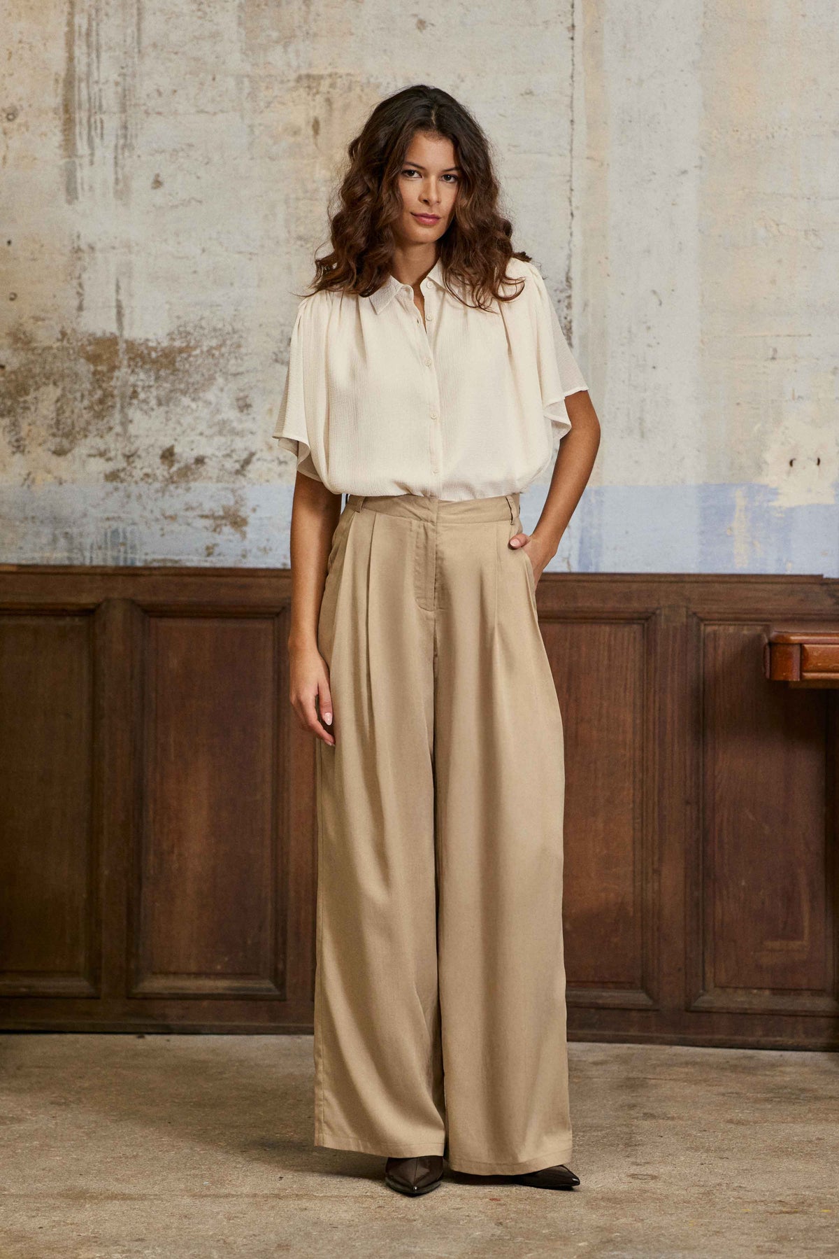 Paline - Pantalon à pince