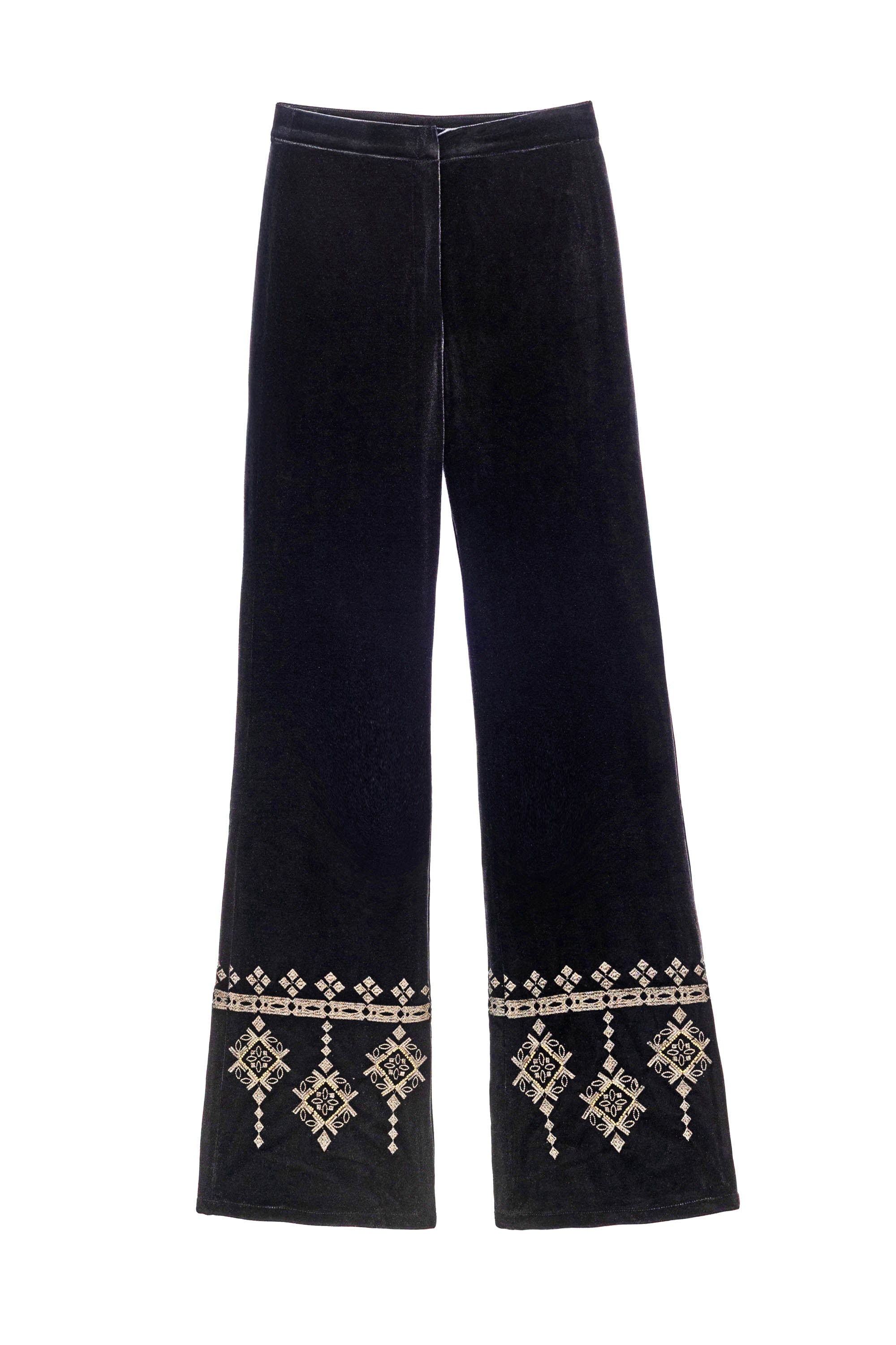 Palmera - Pantalon flare en velours