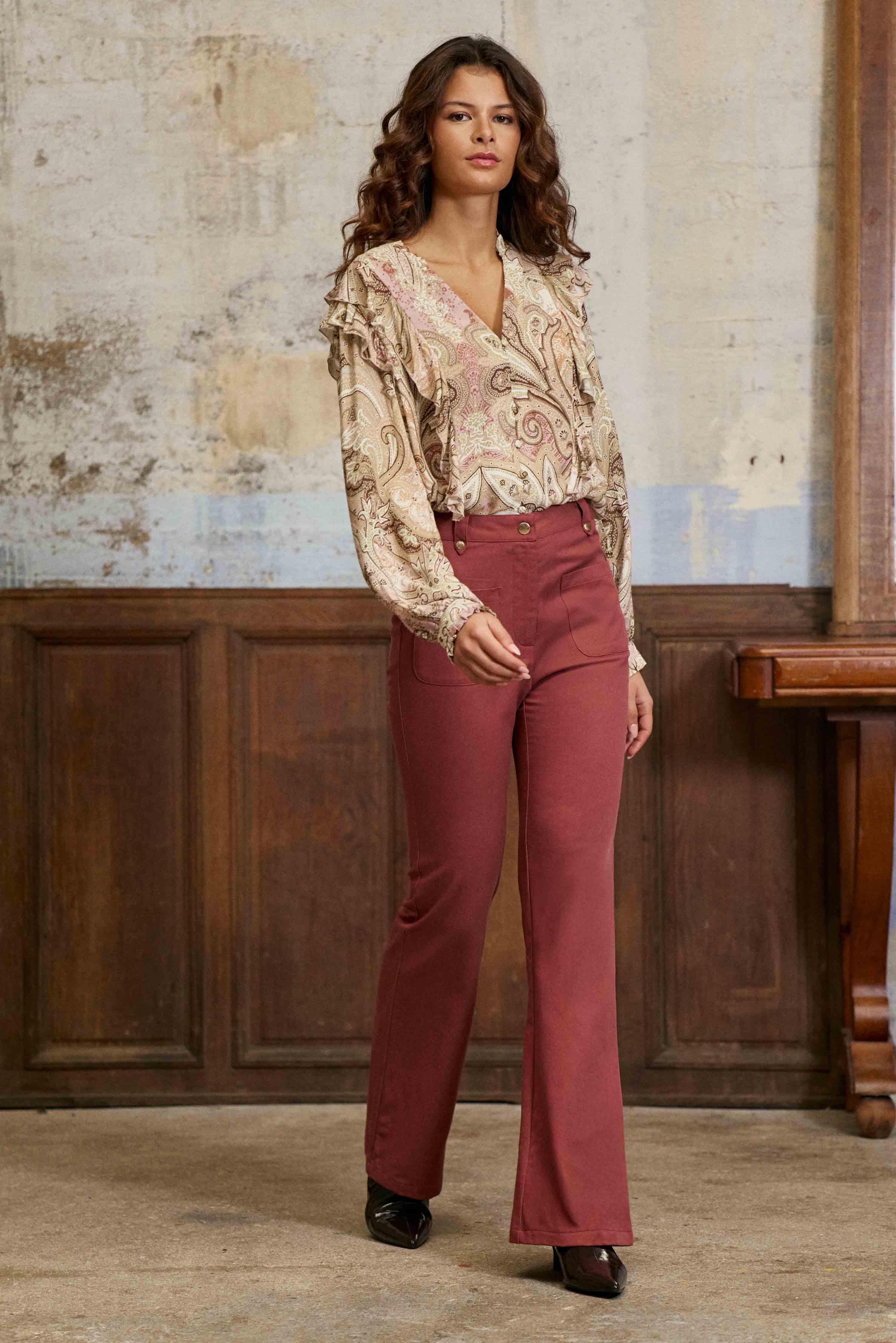 Phina - Pantalon flare