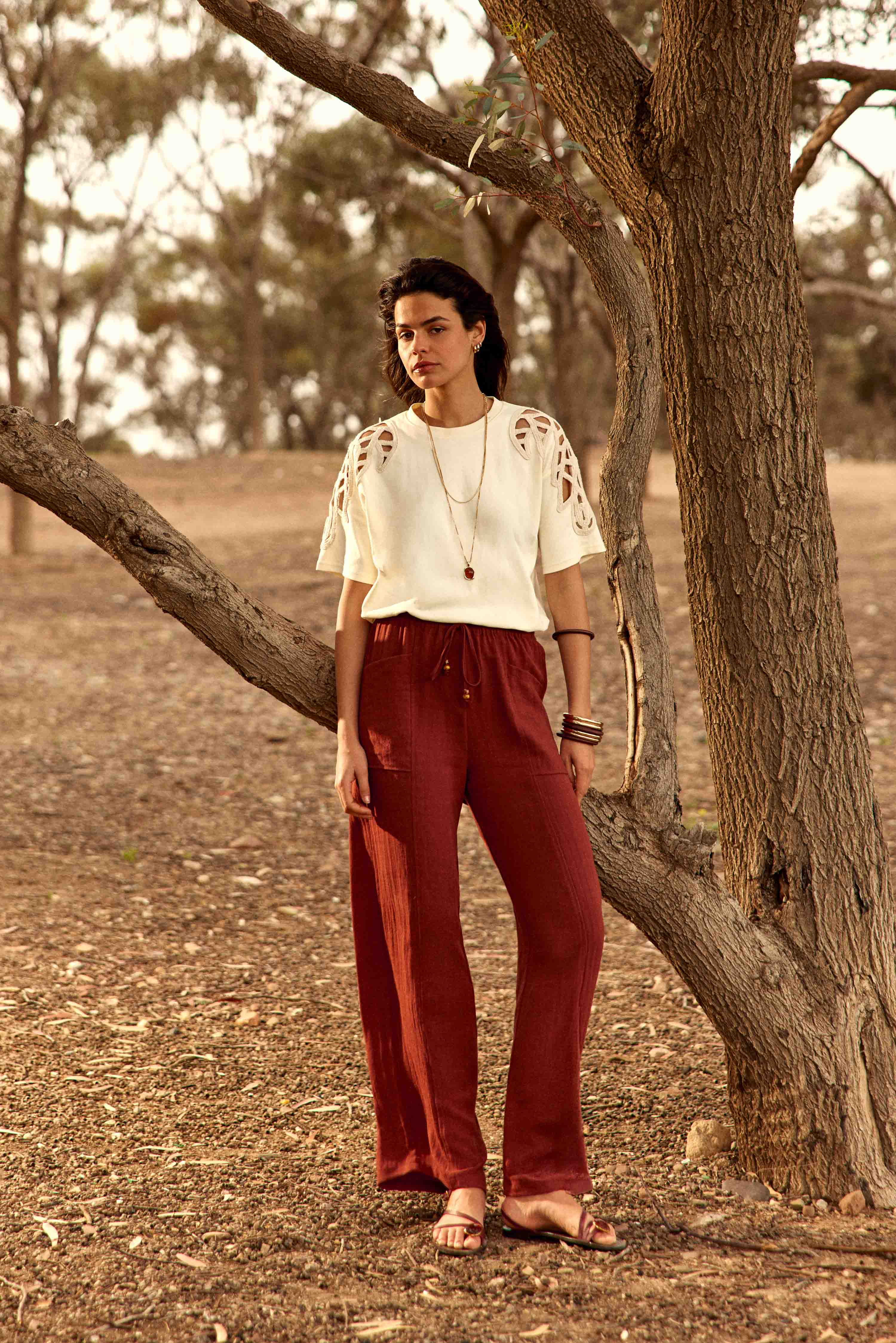 Pilor - Pantalon fluide large