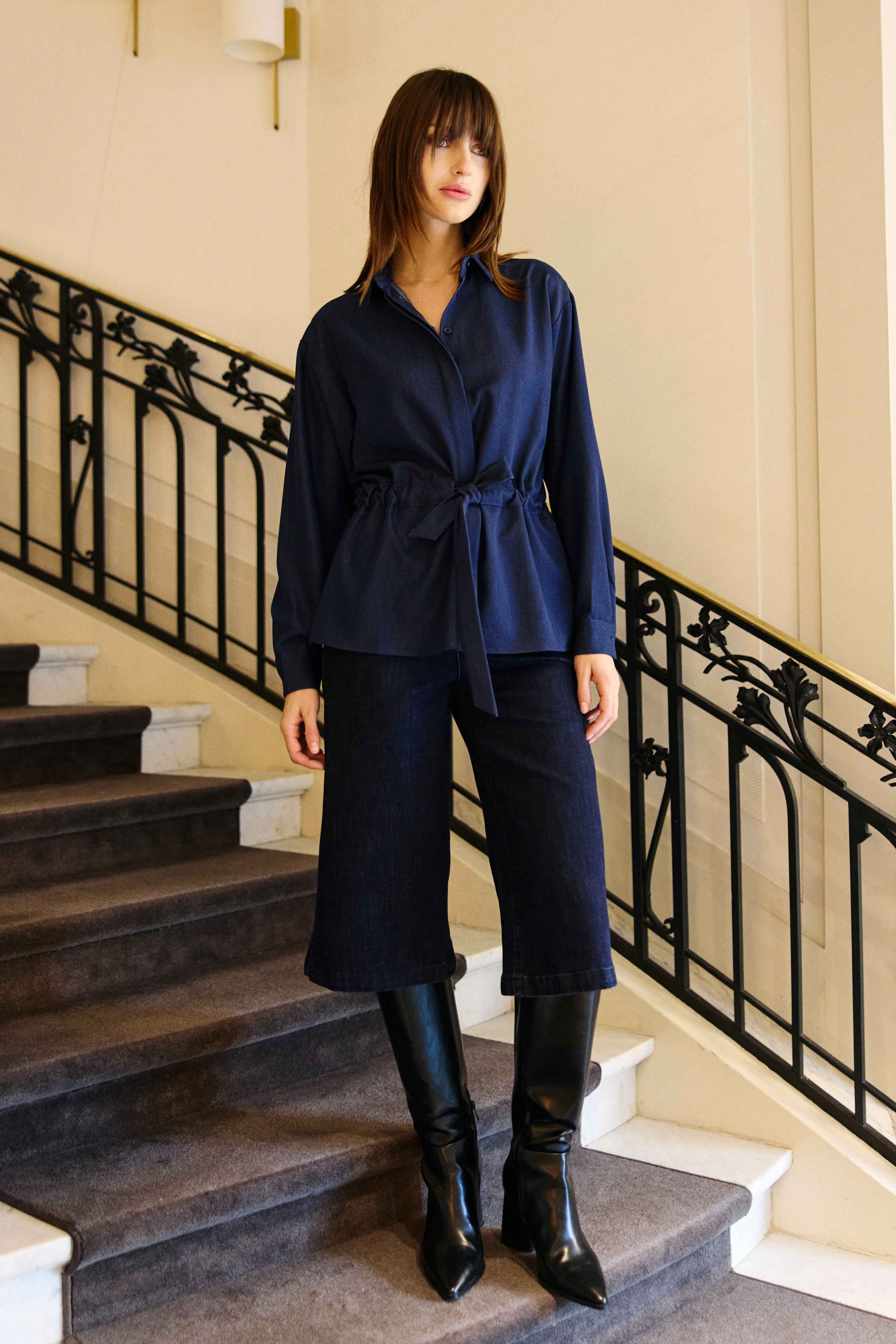 Plint - Bermuda denim