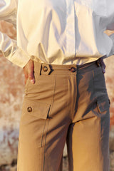Poldie - Pantalon large