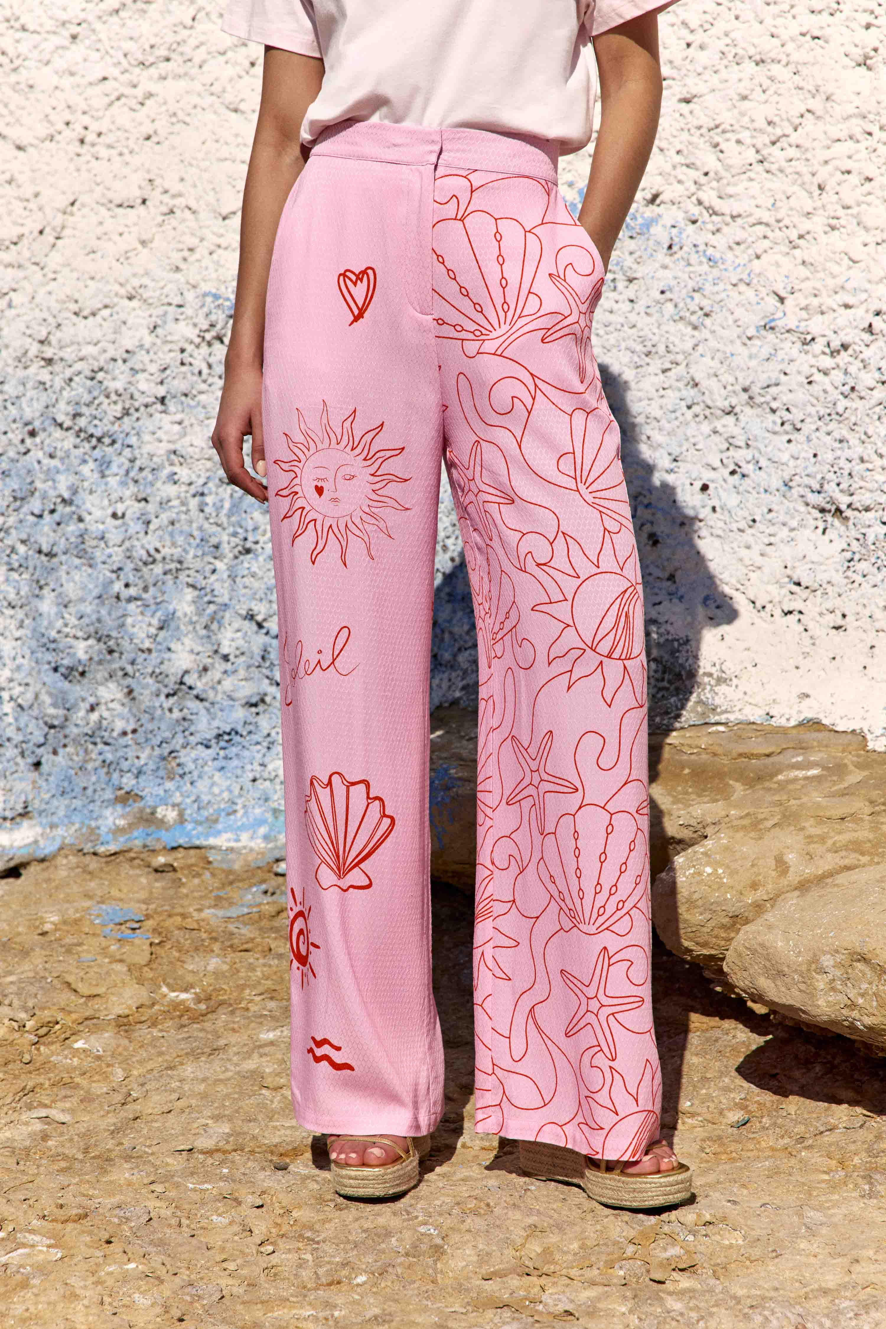Polia - Pantalon large