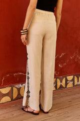 Pozoy - Pantalon fluide droit