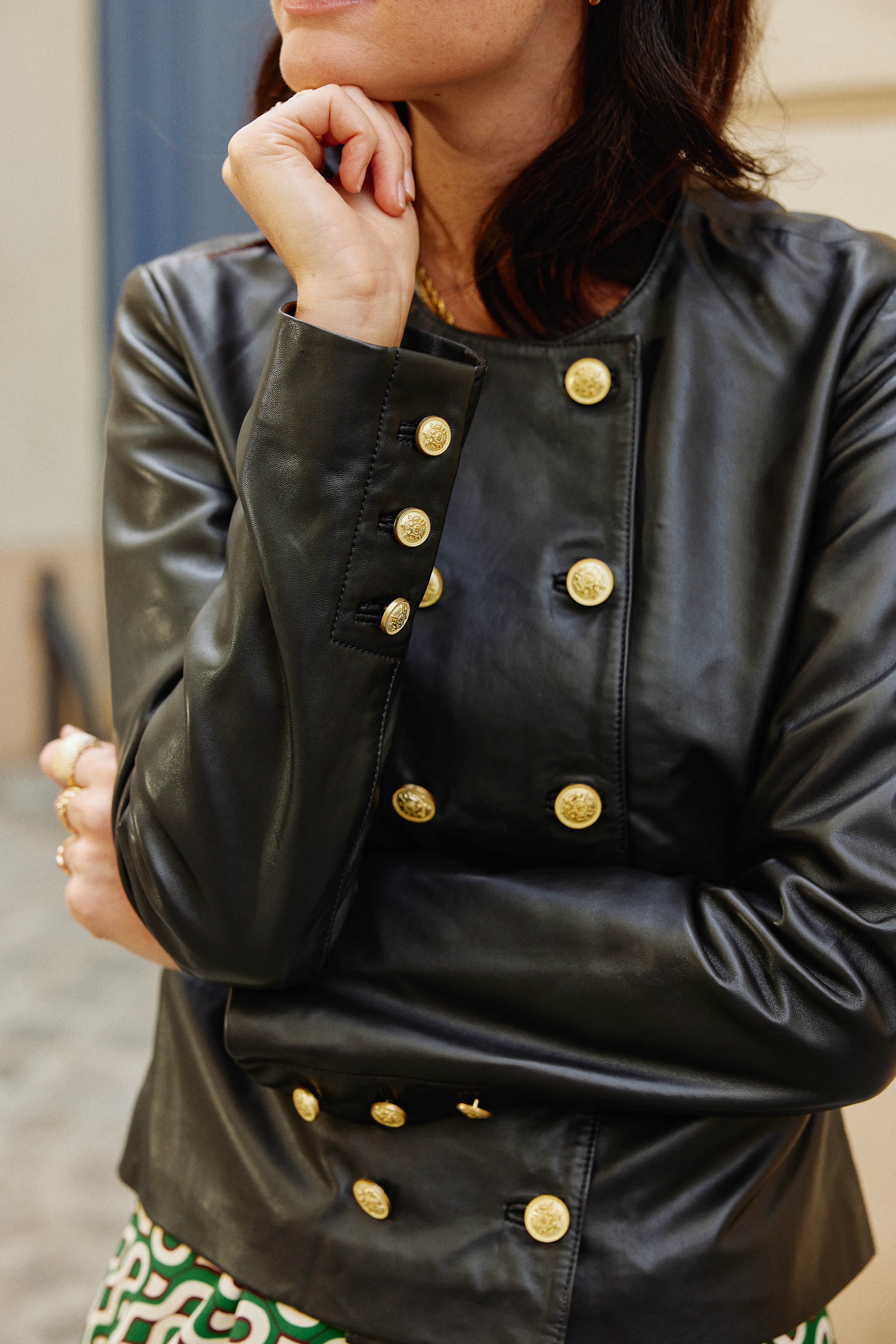 Proust - Veste en cuir