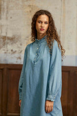 Raity - Robe courte col officier