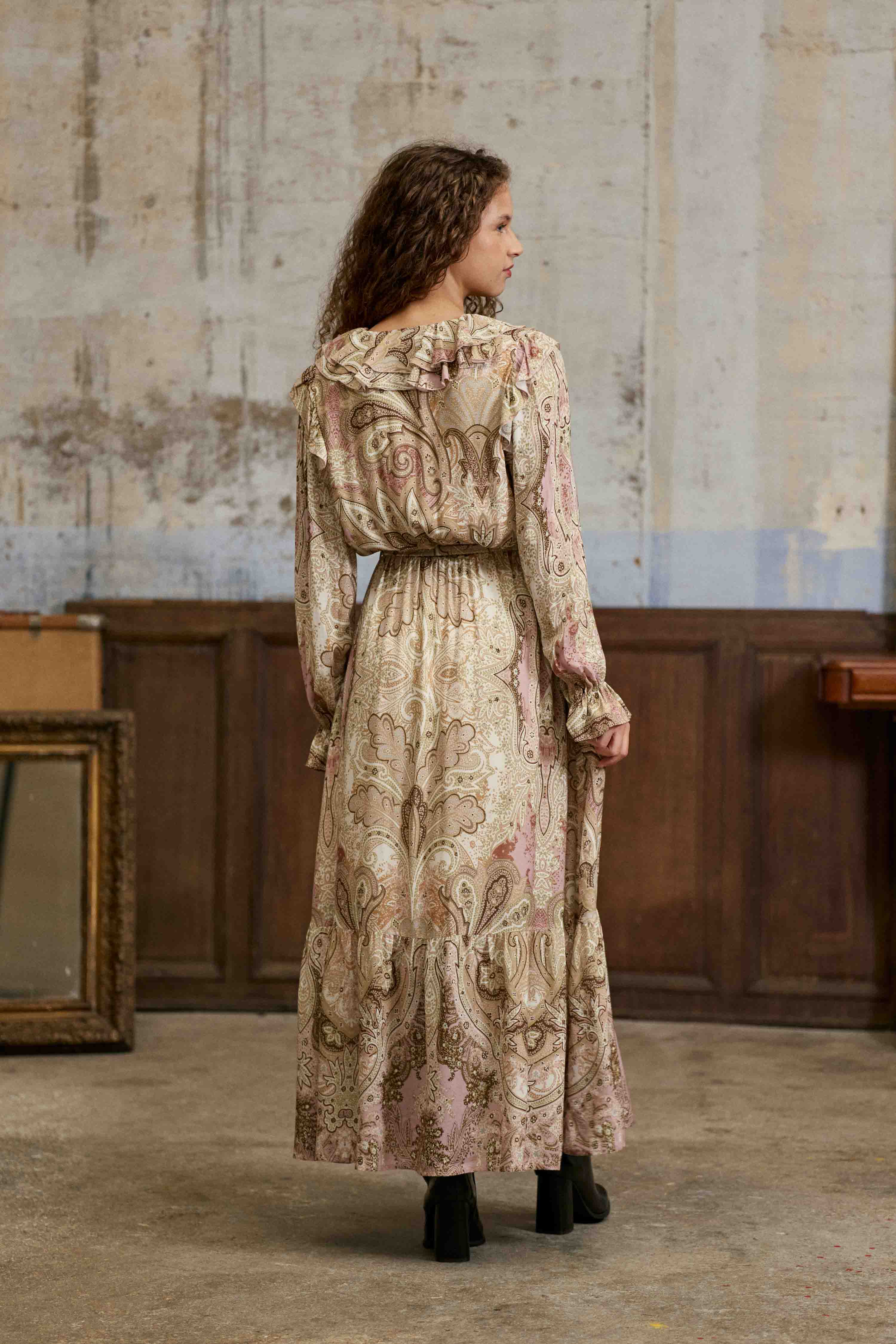 Reg - Robe longue à imprimés