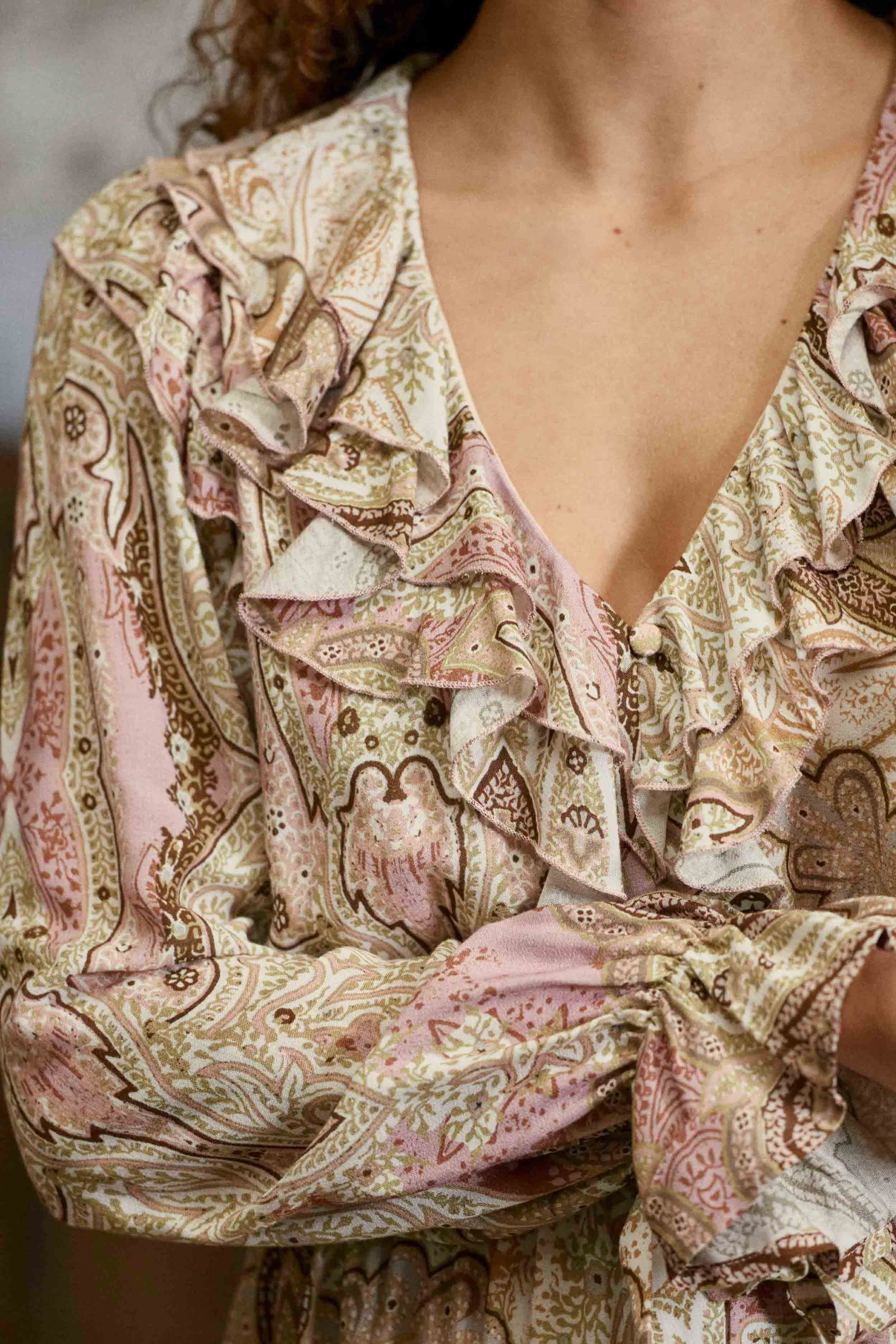 Reg - Robe longue à imprimés