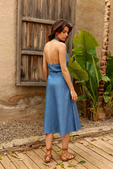 Renny - Robe midi dos nu