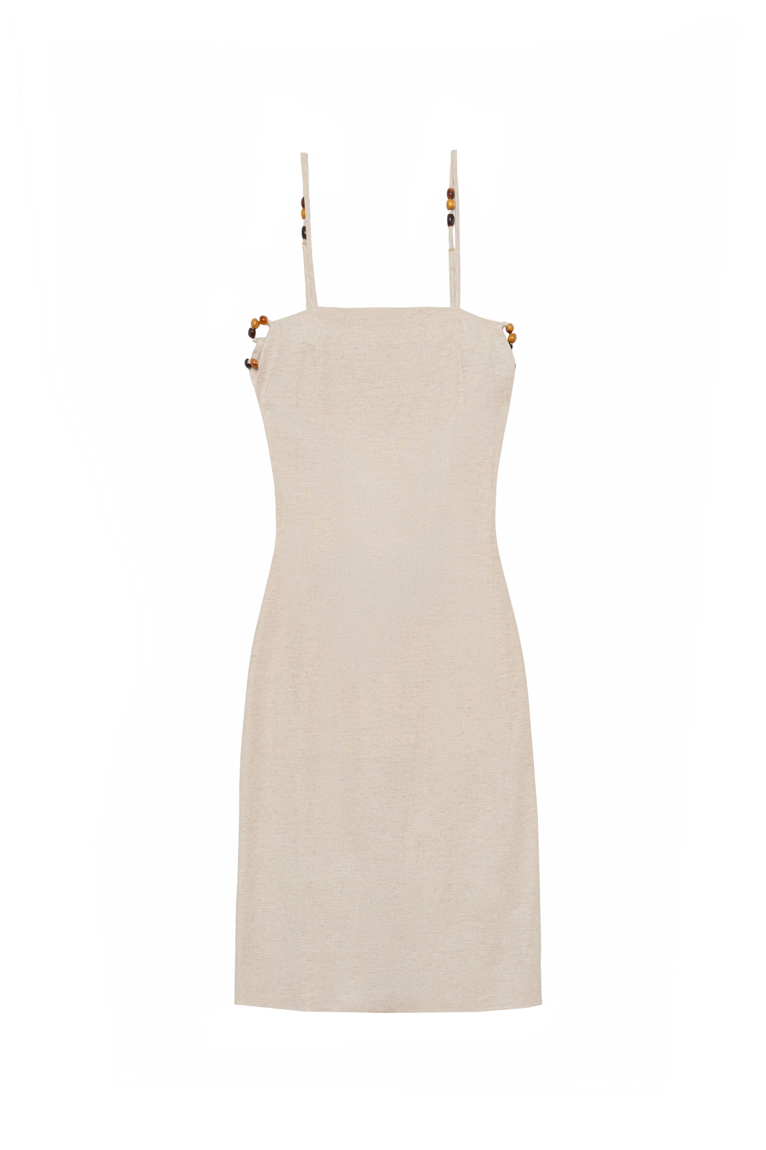 Rivan - Robe midi droite