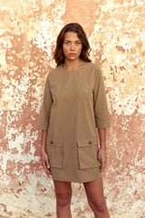 Romea - Robe courte trapèze