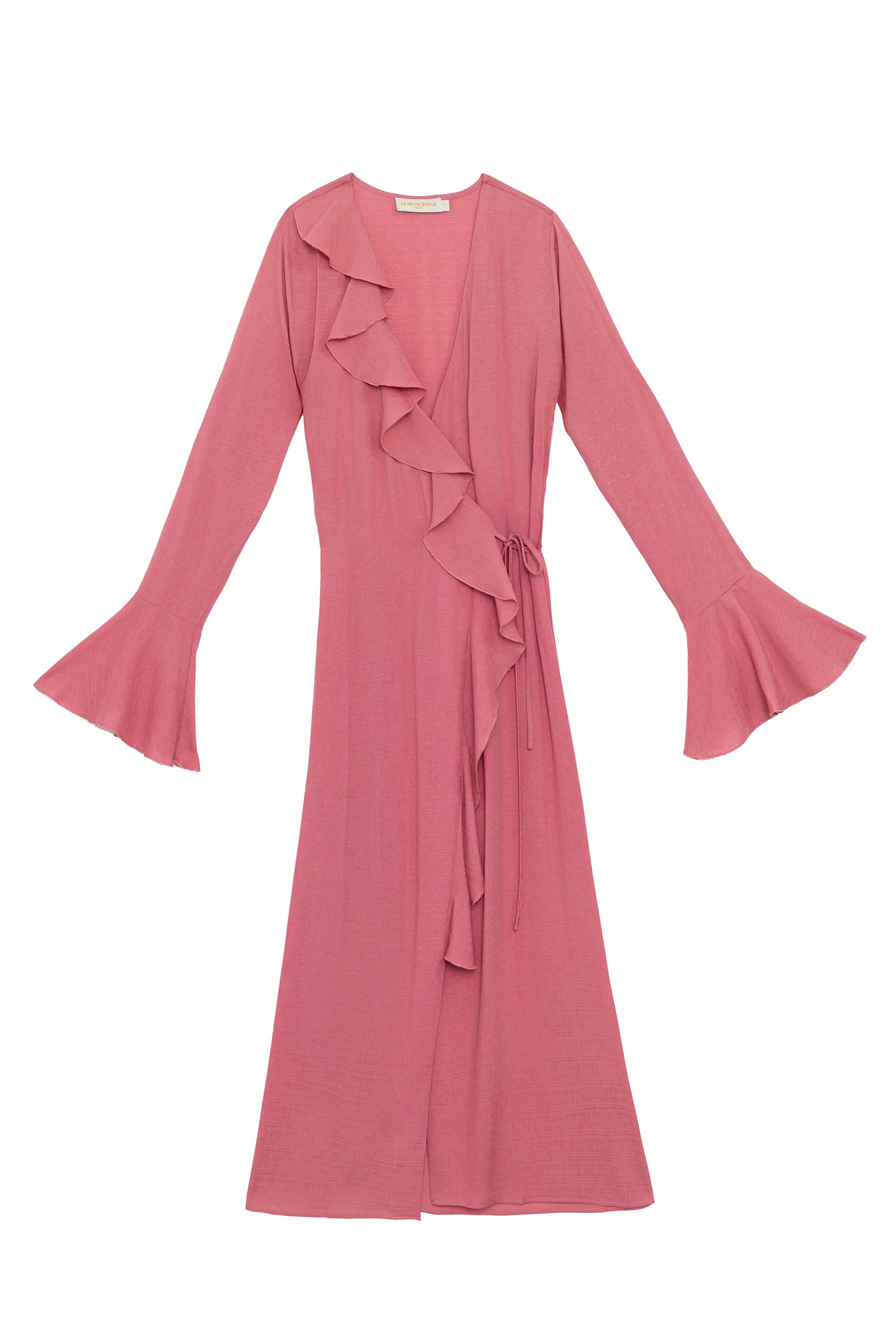 Rosae - Robe midi portefeuille