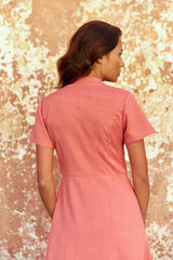 Rosie - Robe midi évasée