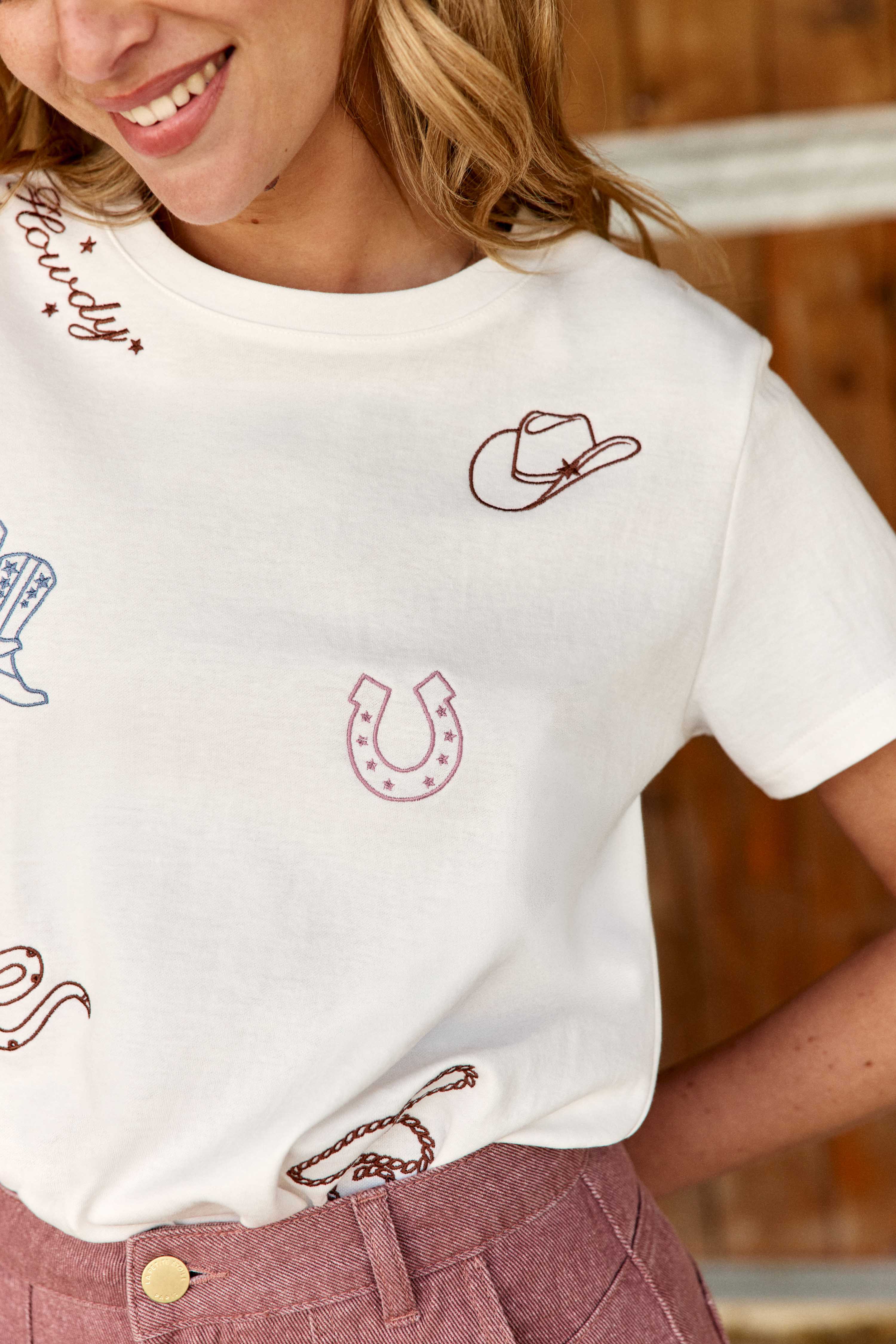 Taigo - T-shirt brodé