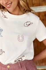 Taigo - T-shirt brodé