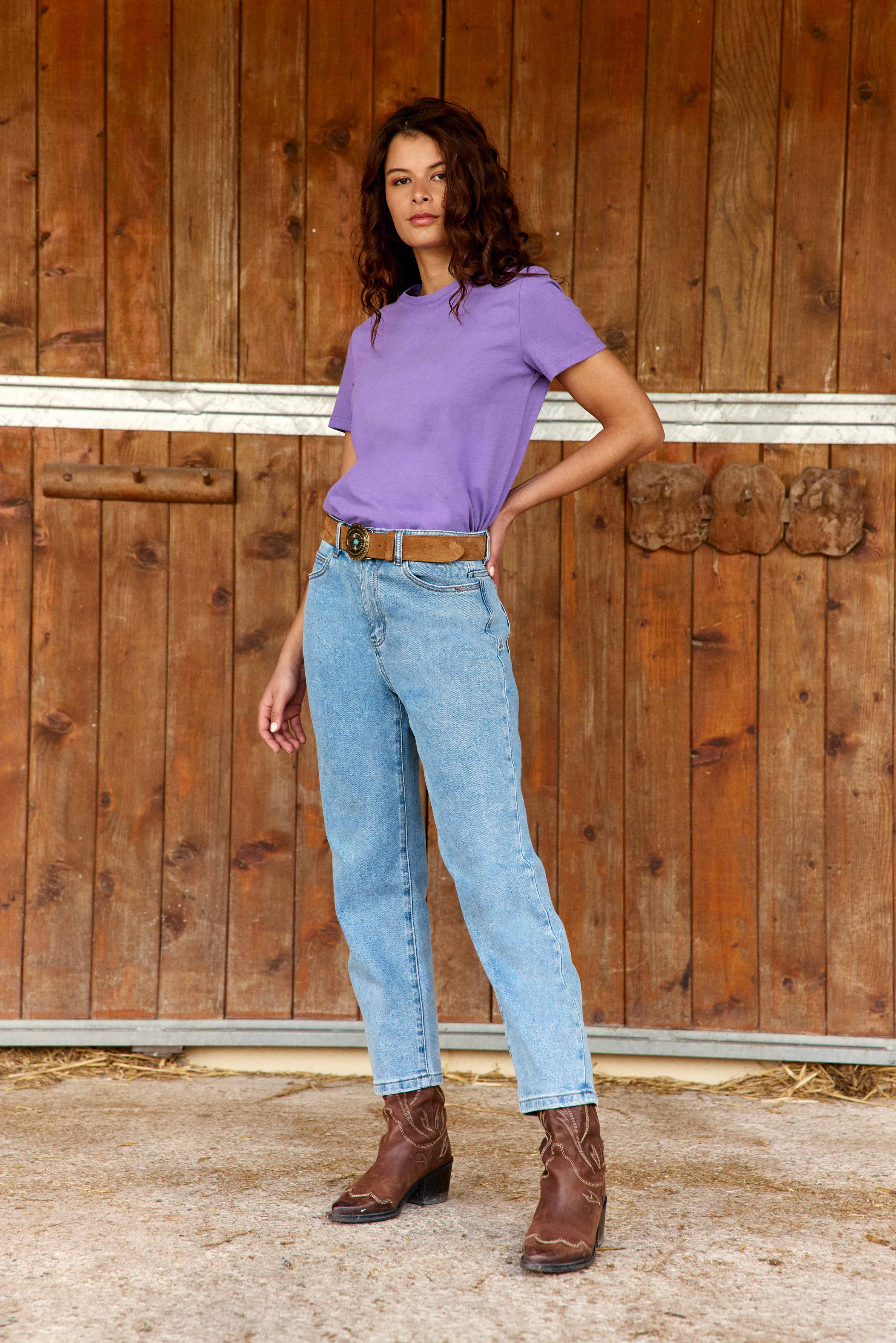 Tamala - T-shirt coupe droite