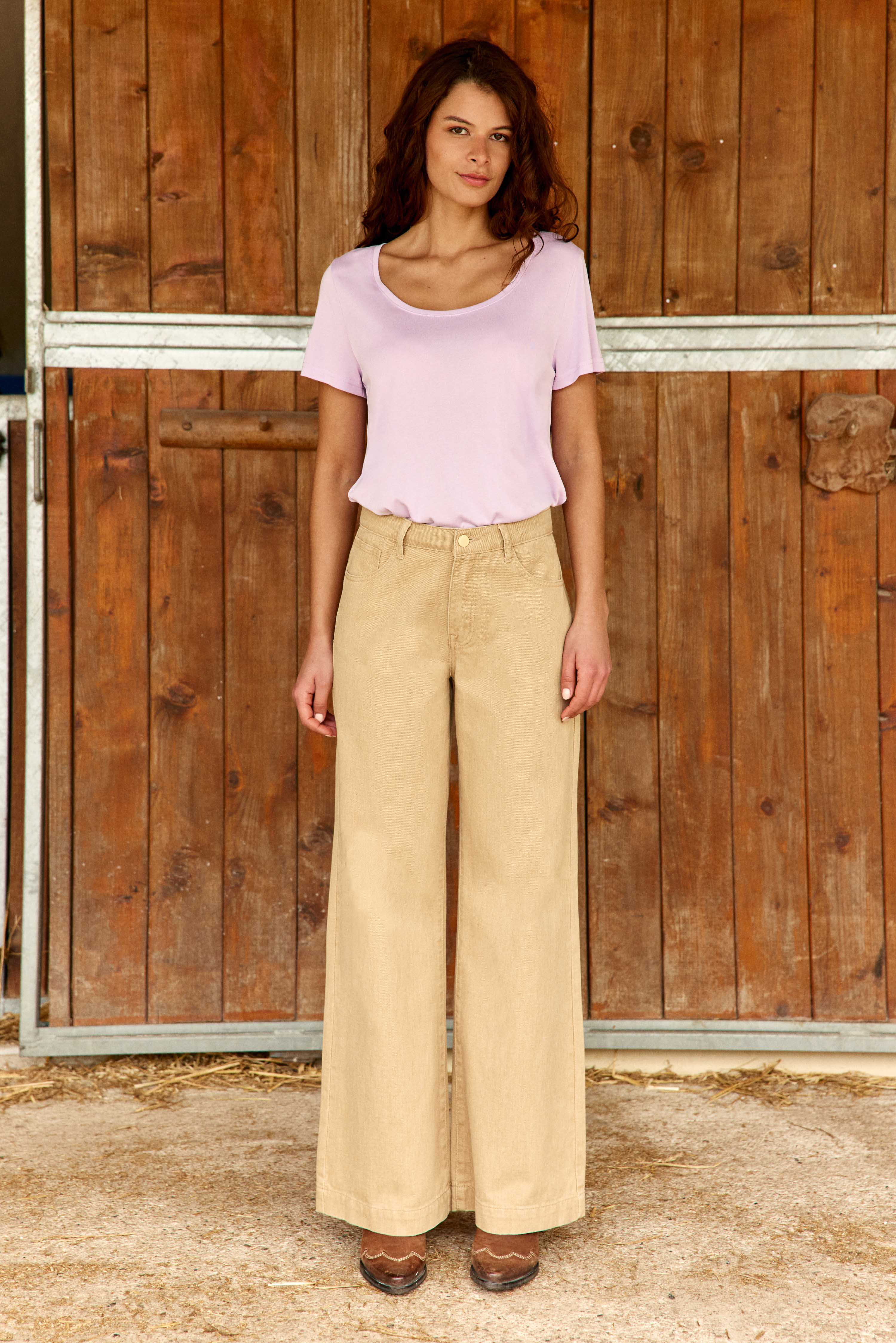 Tiana - T-shirt fluide
