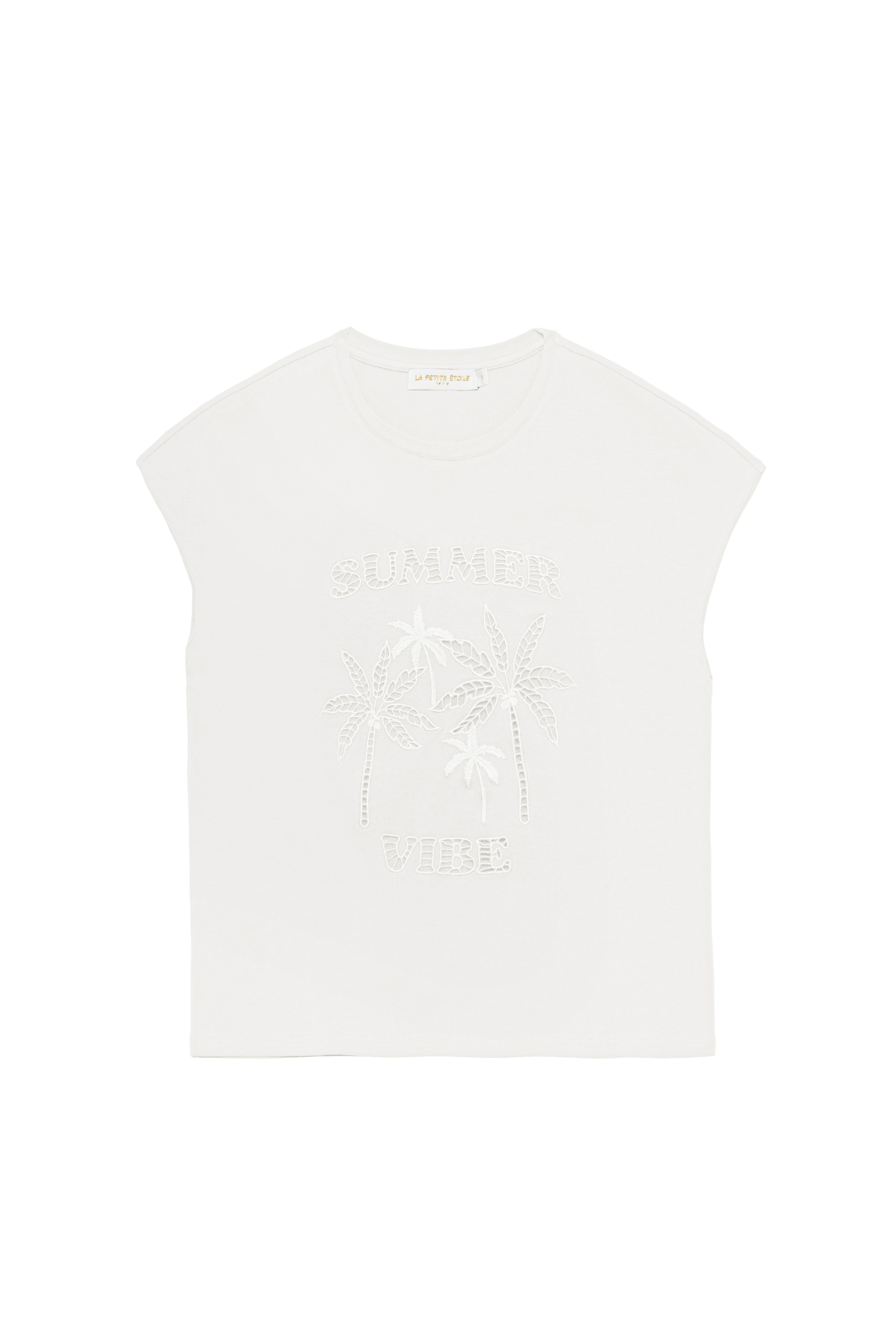 Tim - T-shirt ajouré sans manches