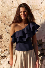 Timel - Top asymétrique ajusté