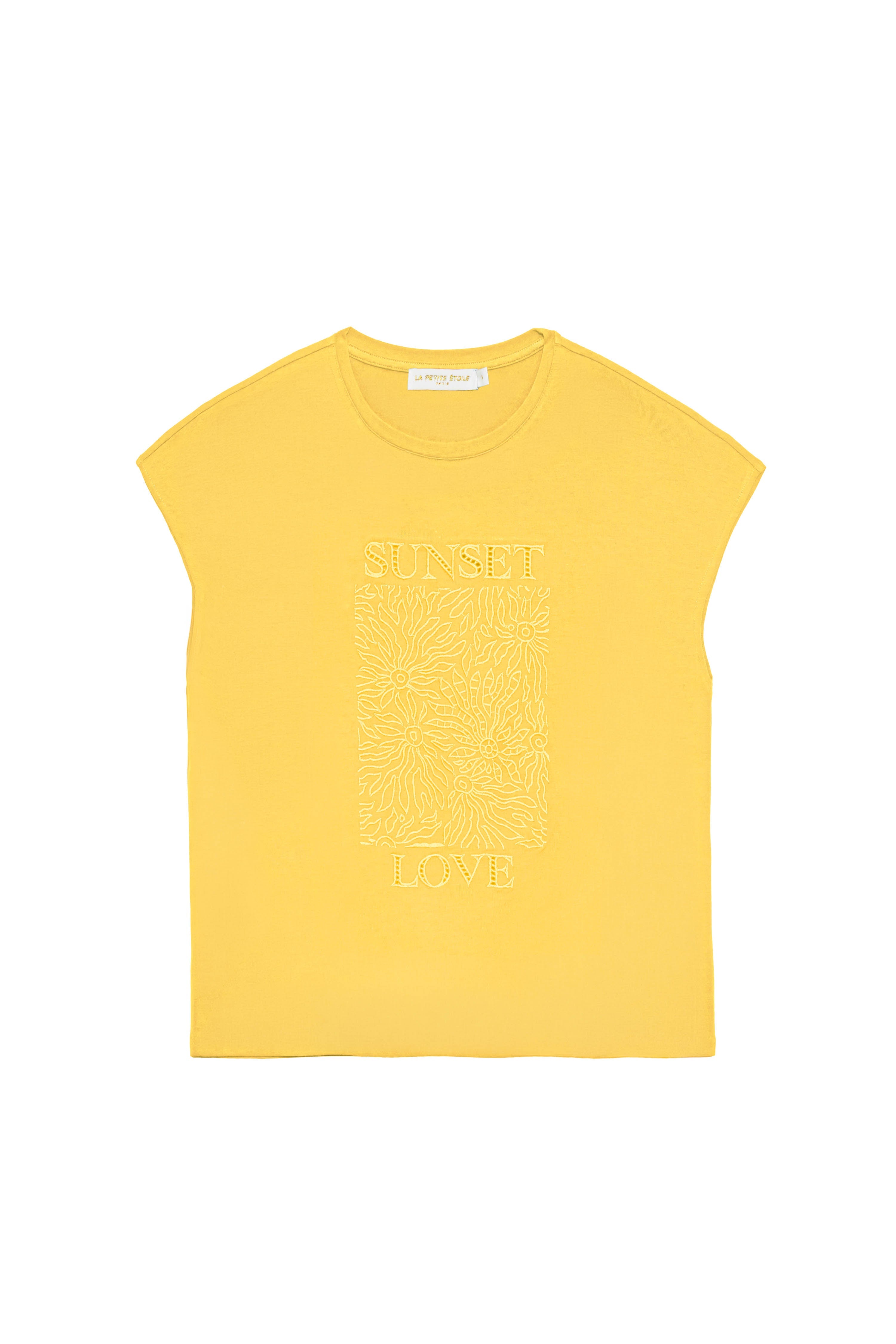 Tunset - T-shirt ample brodé