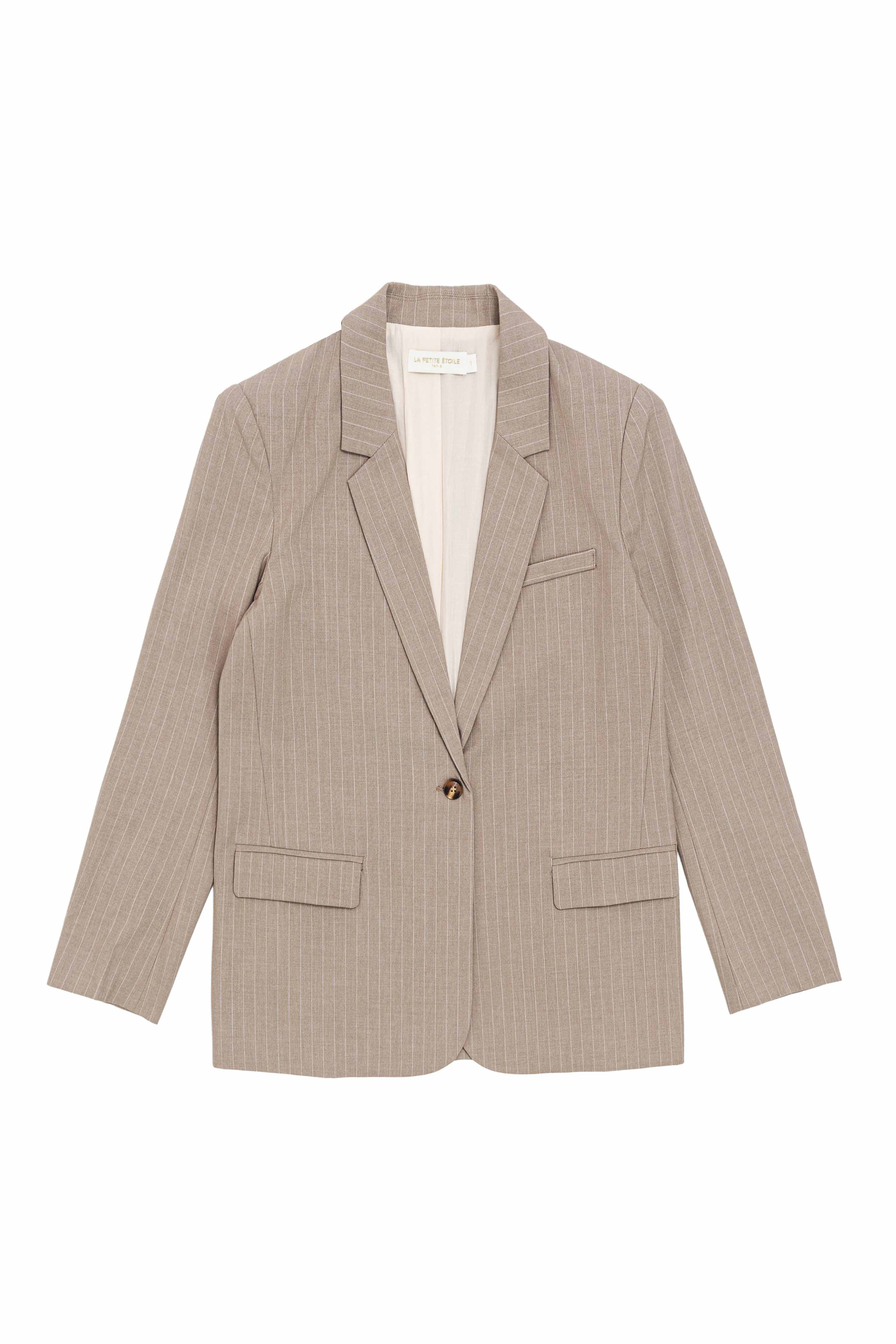 Vadal - Veste tailleur à rayures
