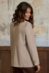 Vadal - Veste tailleur à rayures
