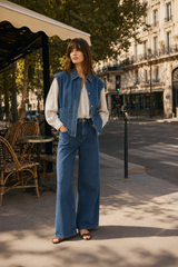 Vaya - Veste sans manches denim